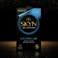 SKYN Elite Extra Lube 特薄加潤 PI安全套 12片裝 Waddy Store 