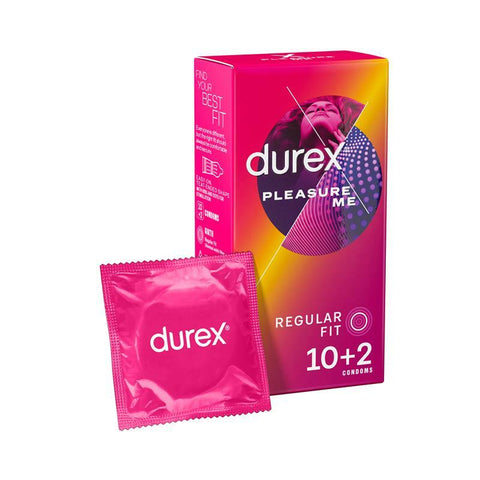 Durex 杜蕾斯 Pleasure Me 凸點乳膠安全套 10片裝 Waddy Store 