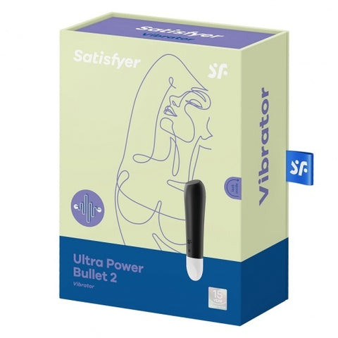 Satisfyer Ultra Power 2 震動子彈震蛋 黑色 Waddy Store 