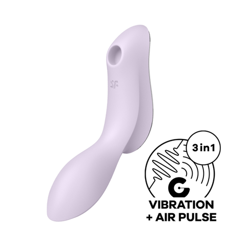 Satisfyer Curvy Trinity 2 陰蒂吸啜+震動按摩棒 Waddy Store 