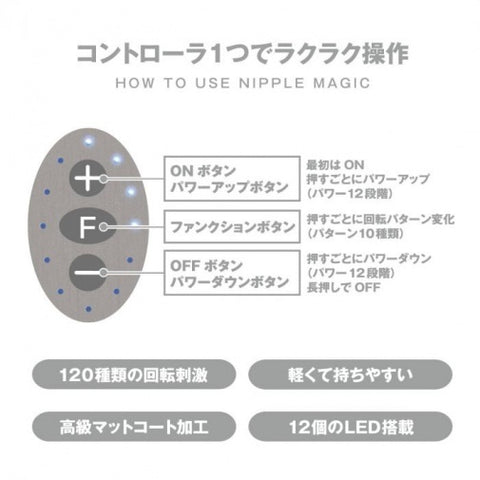 SSI Japan Nipple Cup R 乳頭震動旋轉刺激吸啜器 Waddy Store 