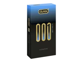 Durex 杜蕾斯 001 倍滑裝 3片裝 PU安全套 Waddy Store 