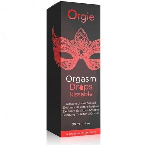 Orgie Orgasm Drops Kissable 可食用高潮液 30ml Waddy Store 