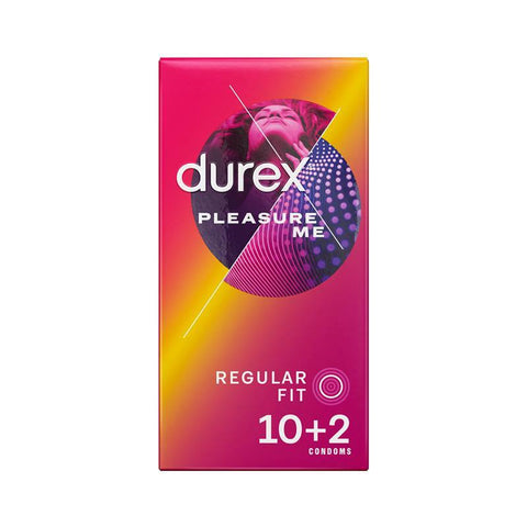 Durex 杜蕾斯 Pleasure Me 凸點乳膠安全套 10片裝 Waddy Store 