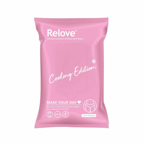 Relove 涼感私密弱酸平衡濕紙巾 Waddy Store 