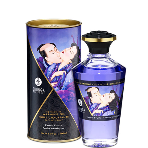 Shunga 催情熱感有機按摩油 異國水果 100mL Waddy Store 