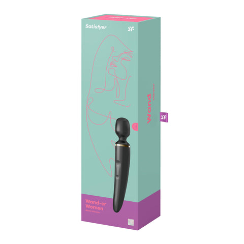 Satisfyer Wand-er Woman 多功能按摩棒 - # 黑色 Waddy Store 