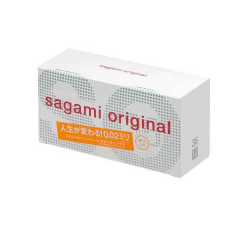 Sagami 相模原創 0.02 (第二代) 36 片裝 PU 安全套 Waddy Store 