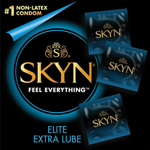 SKYN Elite Extra Lube 特薄加潤 PI安全套 12片裝 Waddy Store 