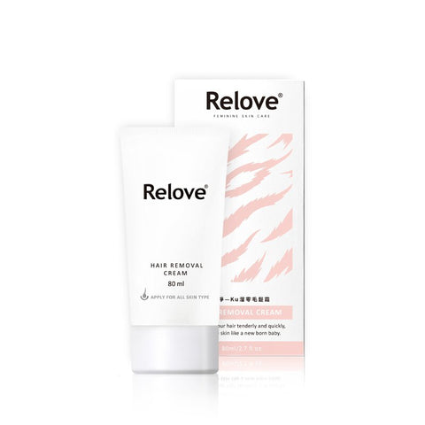 Relove 瞬淨 Ku溜零毛髮霜 80ml Waddy Store 