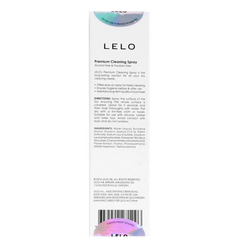 LELO 玩具清潔噴霧 60ml Waddy Store 