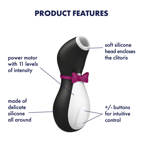 Satisfyer Pro Penguin 企鵝陰蒂吸力按摩器 Waddy Store 