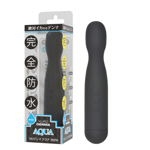 SSI Japan Black Denma Aqua 防水AV按摩棒 黑色 Waddy Store 