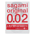 Sagami 相模原創 0.02 (第二代) 3 片裝 PU 安全套 Waddy Store 