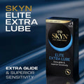 SKYN Elite Extra Lube 特薄加潤 PI安全套 12片裝 Waddy Store 