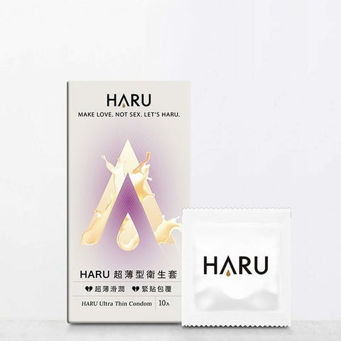 HARU Ultra Thin 超薄滑潤安全套 Waddy Store 