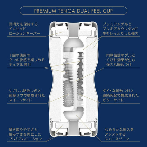 PREMIUM TENGA DUAL FEEL CUP 第二代 Waddy Store 