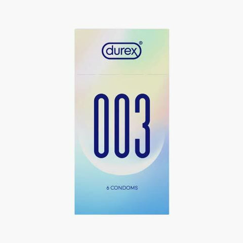 Durex 杜蕾斯 003 PU安全套 6 片裝 Waddy Store 