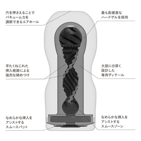 TENGA ORIGINAL VACUUM CUP 第二代 經典真空飛機杯 極硬版 EXTRA STRONG Waddy Store 