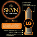 SKYN Elite Large 大碼 PI安全套 12片裝 Waddy Store 