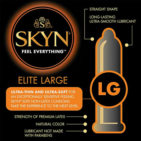 SKYN Elite Large 大碼 PI安全套 12片裝 Waddy Store 