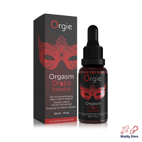 Orgie Orgasm Drops Kissable 可食用高潮液 30ml Waddy Store 