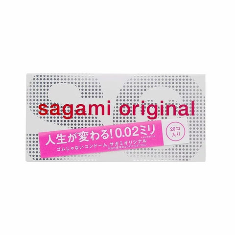 Sagami 相模原創 0.02 (第二代) 20 片裝 PU 安全套 Waddy Store 