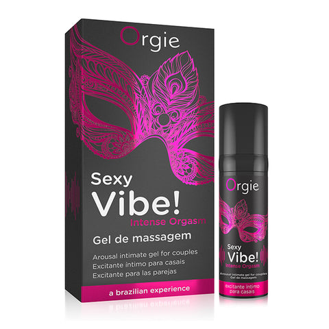 Orgie Sexy Vibe Intense Orgasm 冰火跳動式高潮凝膠 15ml Waddy Store 