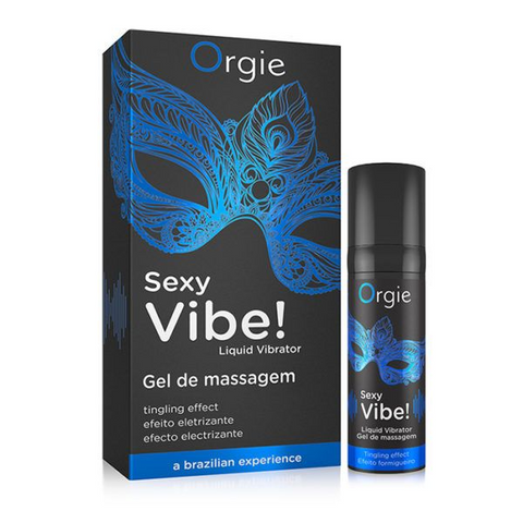 Orgie Sexy Vibe Liquid Vibrator 跳動式高潮凝膠 15ml Waddy Store 